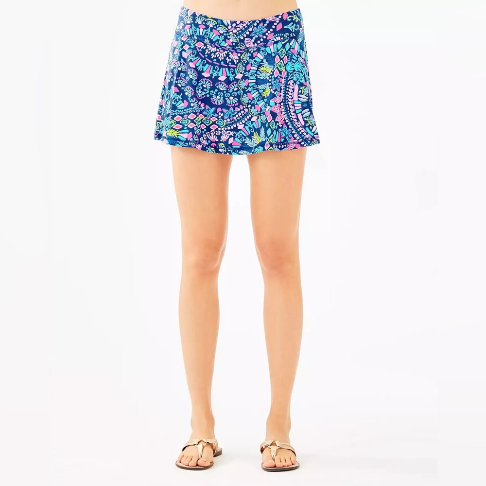 Lilly Pulitzer Luxletic Alia Skort - Rare Print - Size Large